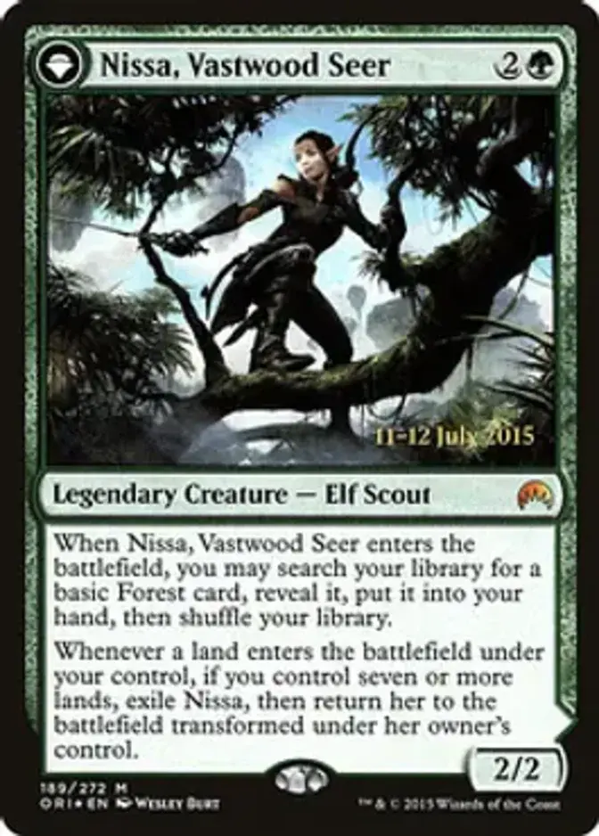 Nissa, Vastwood Seer [PRM-PRE] (F)