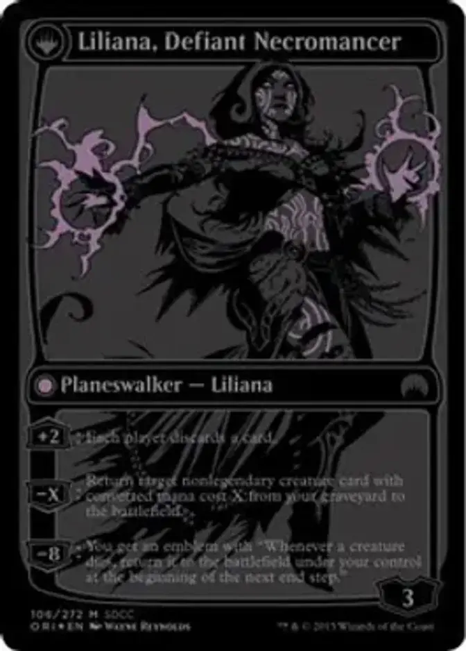 Liliana, Defiant Necromancer [PRM-SDCC15] (F)