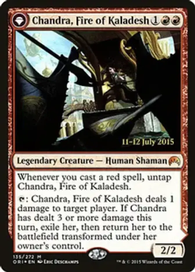 Chandra, Fire of Kaladesh [PRM-PRE] (F)