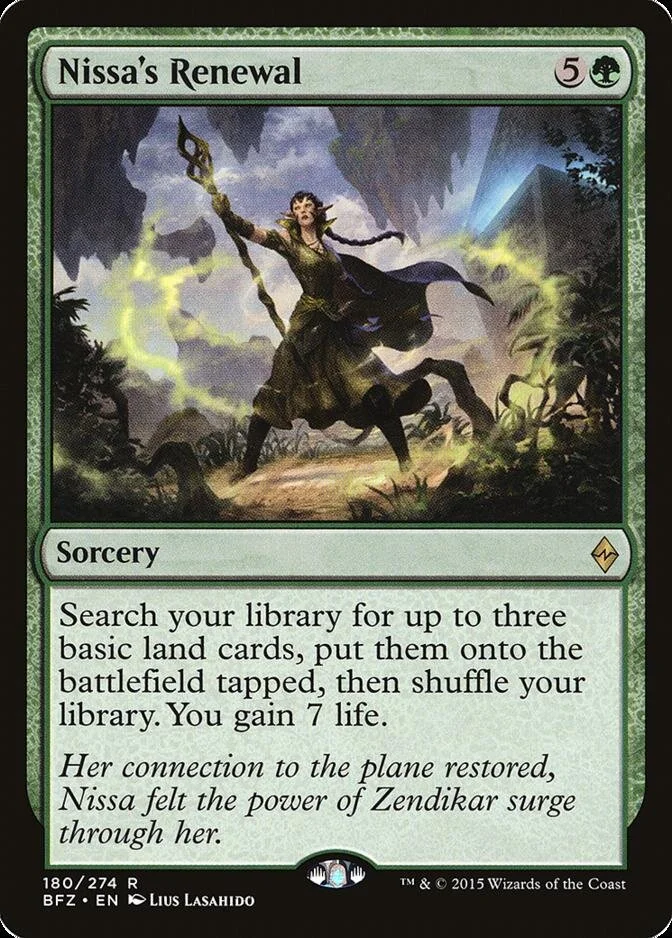 Nissa's Renewal [BFZ]