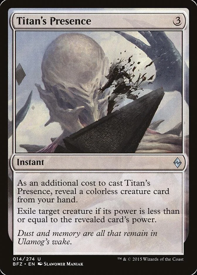 Titan's Presence [BFZ]