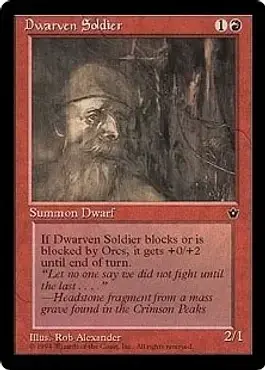 Dwarven Soldier