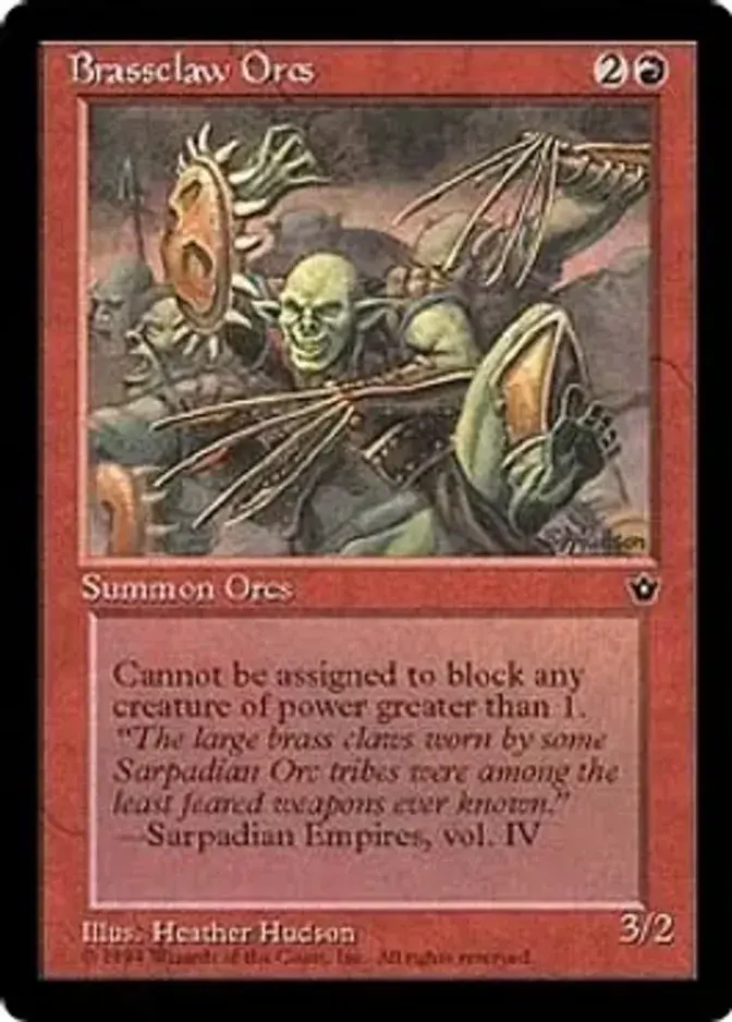 Brassclaw Orcs <C> [FEM]