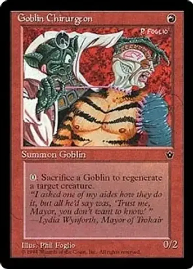 Goblin Chirurgeon <Foglio> [FEM]