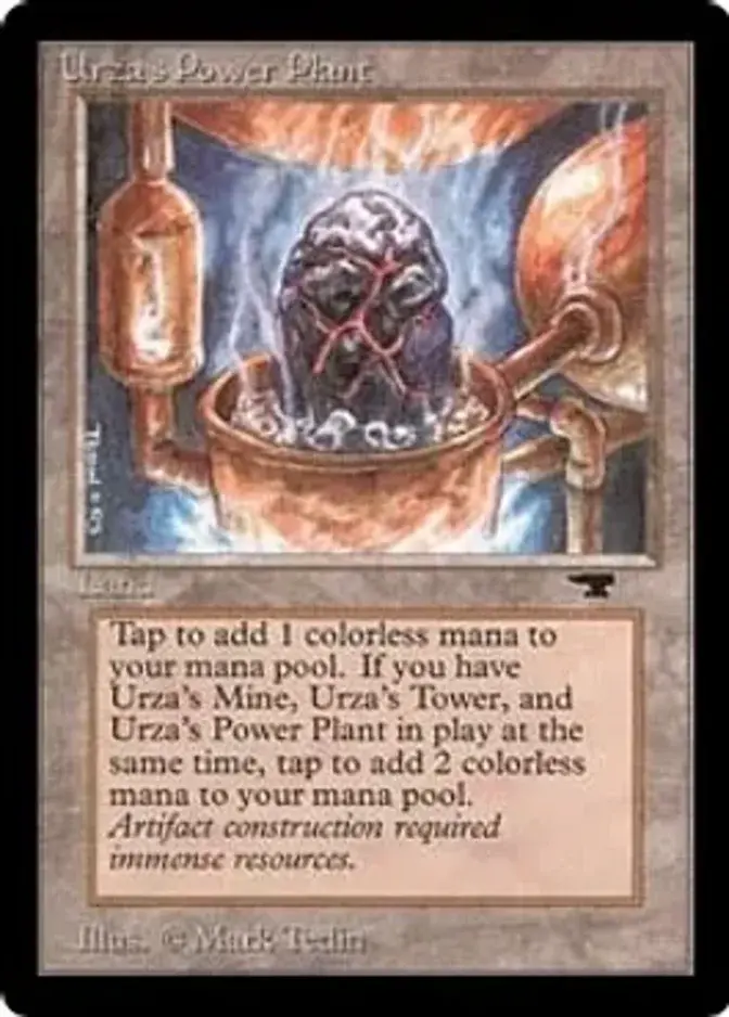 Urza's Power Plant <Rock in Pot> [ATQ]