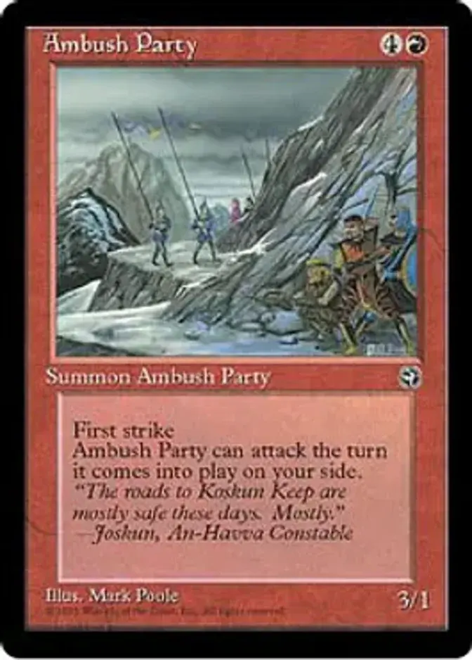 Ambush Party <B> [HML]