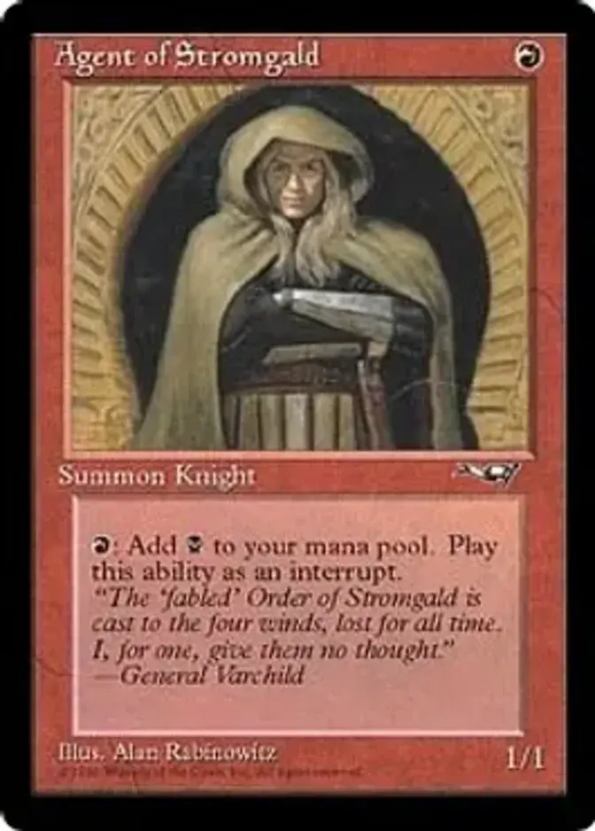 Agent of Stromgald <B> [ALL]