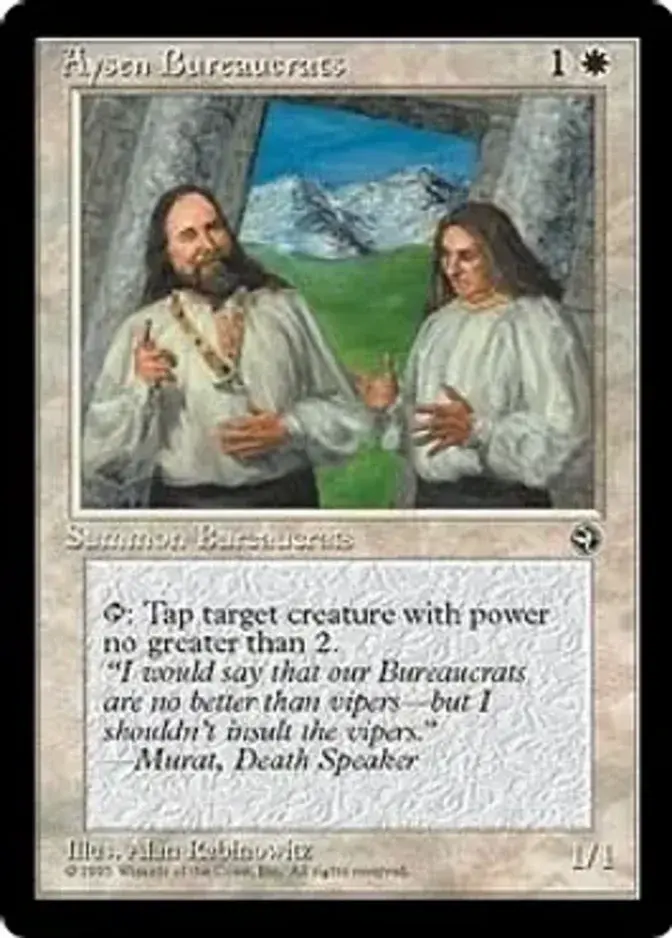 Aysen Bureaucrats <A> [HML]