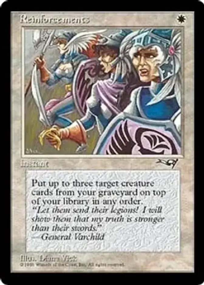 Reinforcements <B> [ALL]