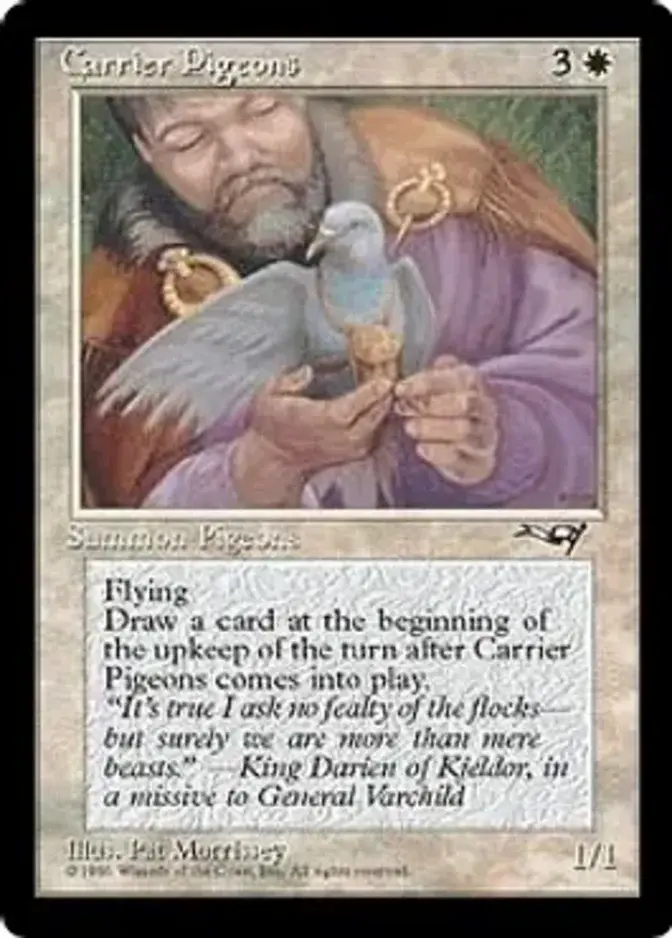 Carrier Pigeons <A> [ALL]