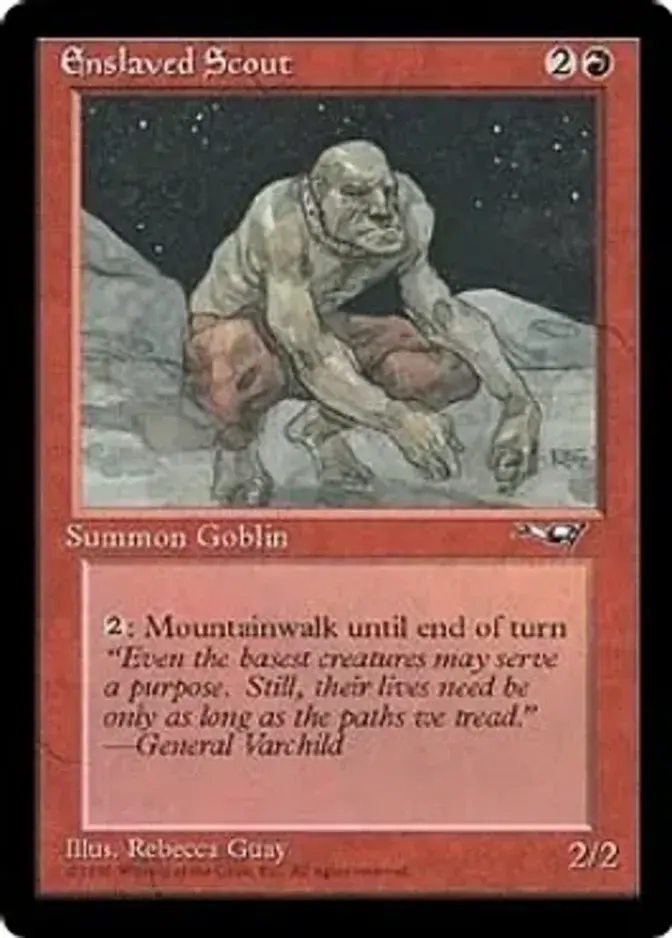 Enslaved Scout <B> [ALL]