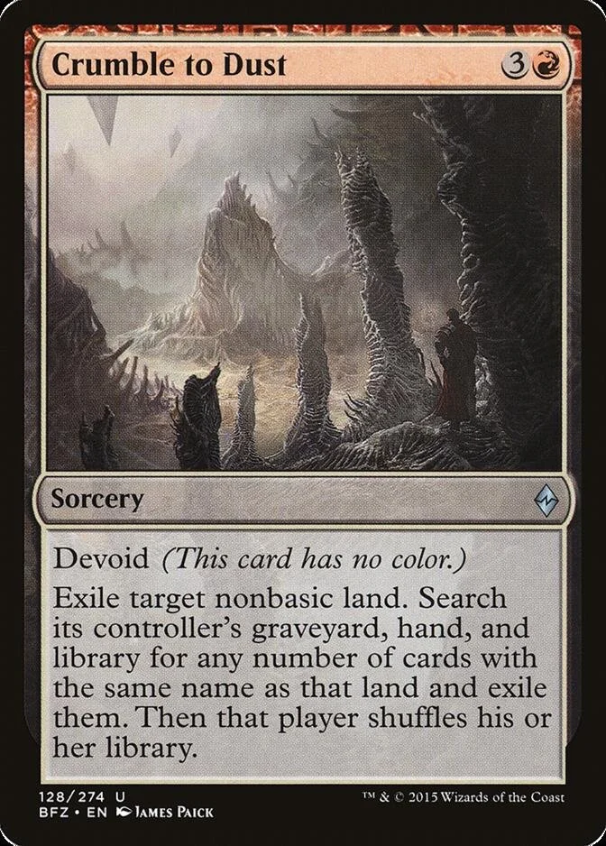Crumble to Dust [BFZ]