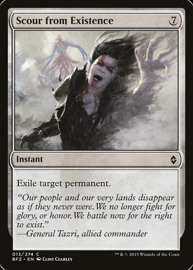 Scour from Existence [BFZ]