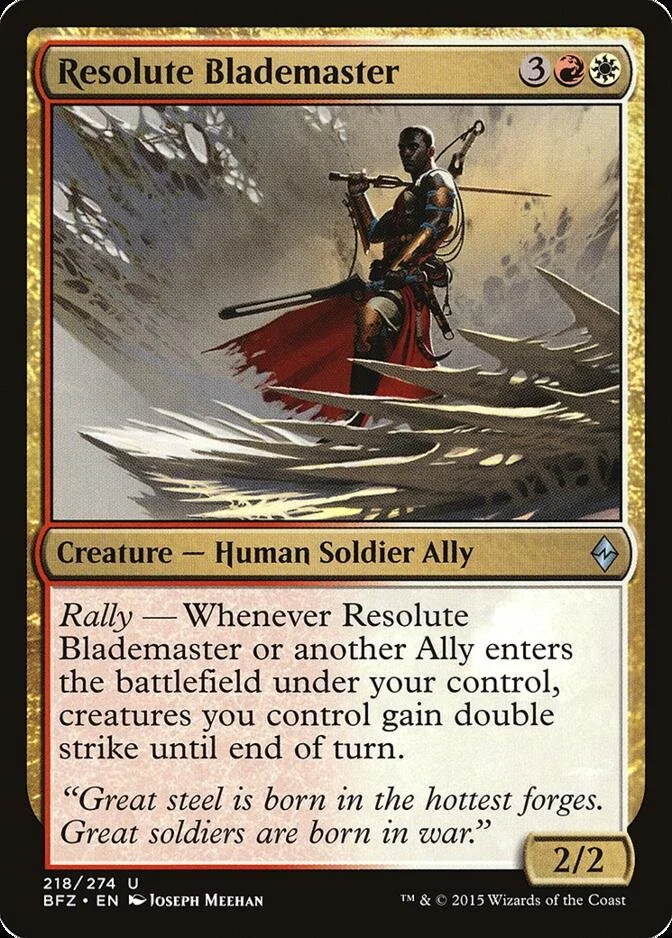 Resolute Blademaster [BFZ]