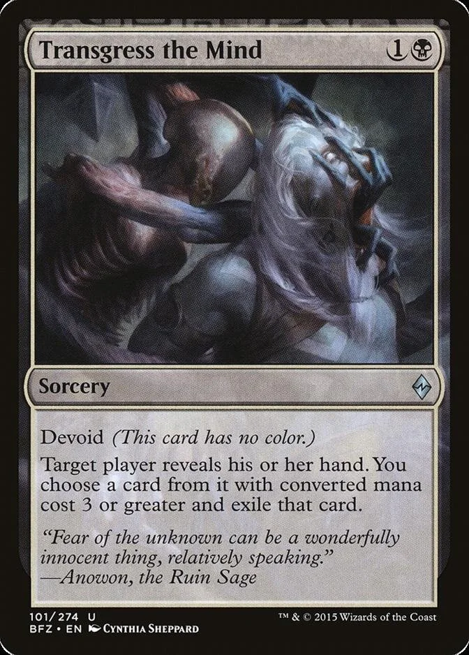 Transgress the Mind [BFZ]