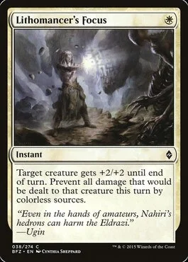 Lithomancer's Focus