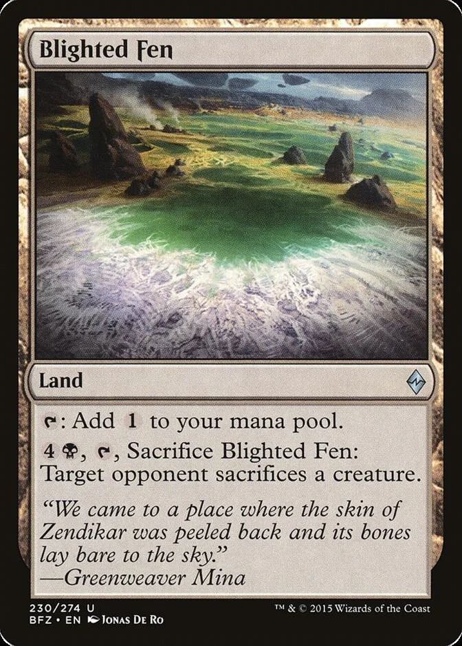 Blighted Fen [BFZ]