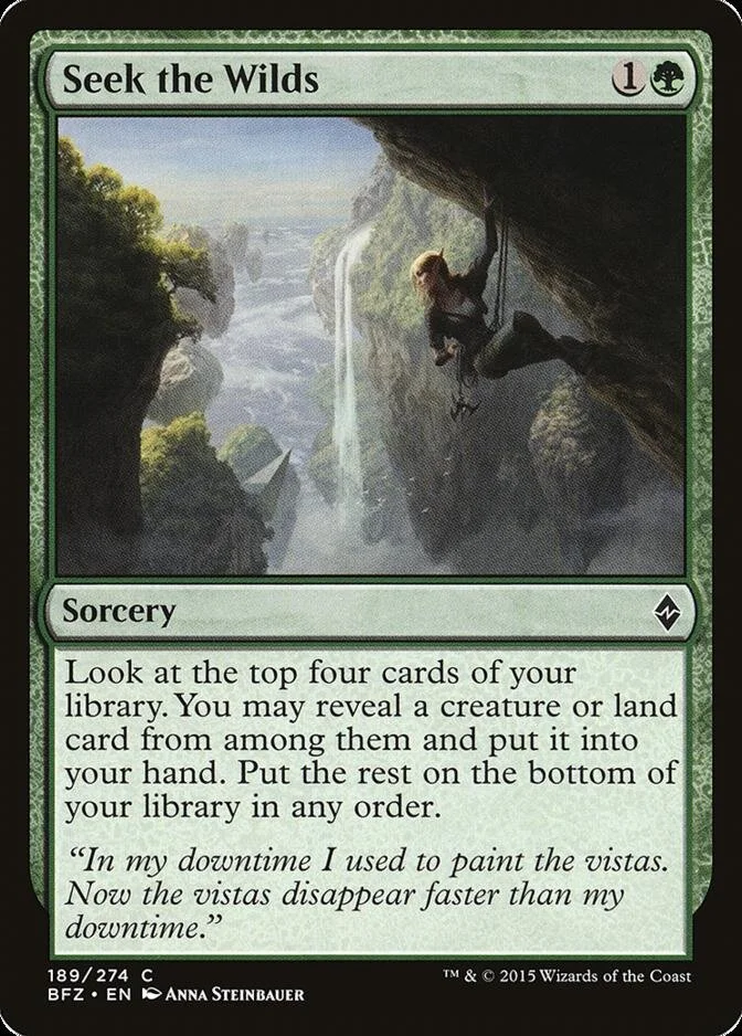 Seek the Wilds [BFZ]