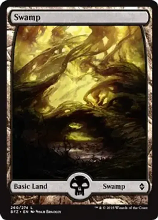 Swamp <260 - Full Art> [BFZ]