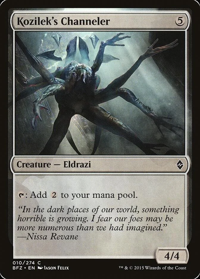 Kozilek's Channeler [BFZ] (F)