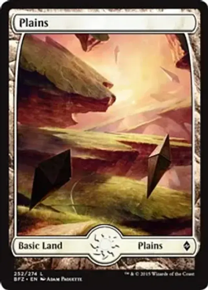 Plains <252 - Full Art> [BFZ]