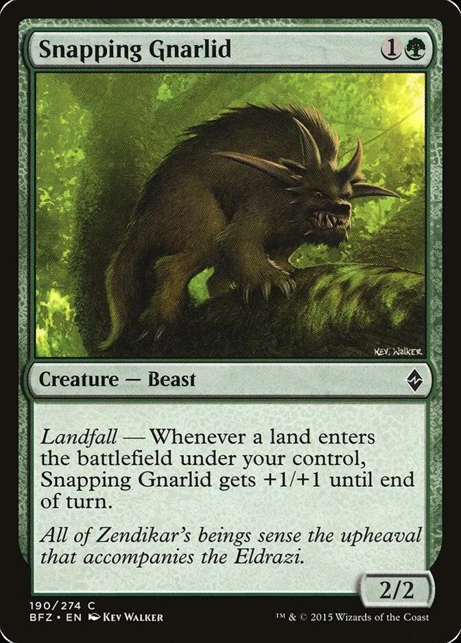 Snapping Gnarlid [BFZ] (F)