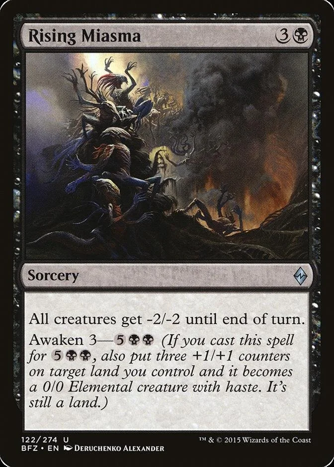 Rising Miasma [BFZ] (F)