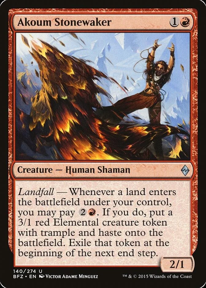 Akoum Stonewaker [BFZ] (F)
