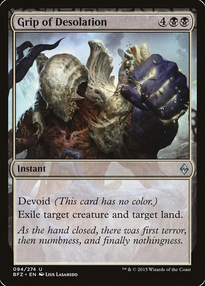 Grip of Desolation [BFZ] (F)