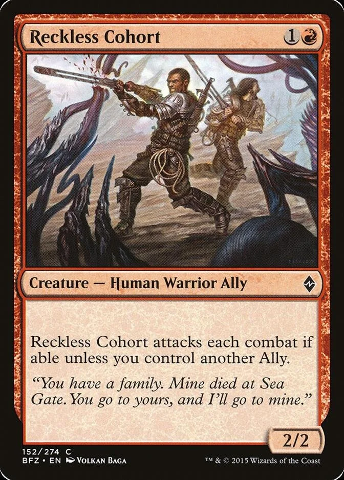 Reckless Cohort [BFZ] (F)