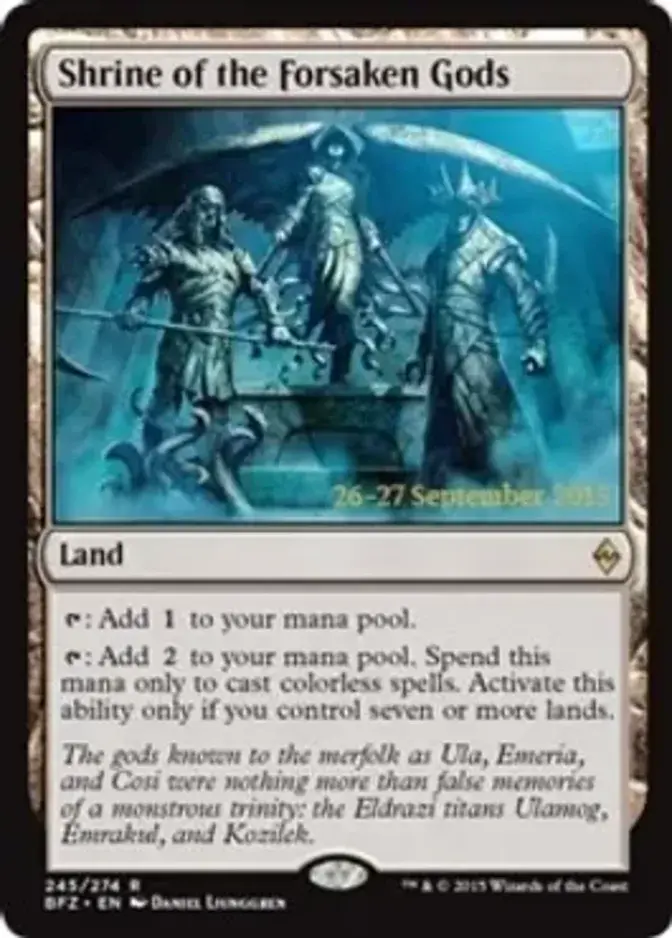 Shrine of the Forsaken Gods [PRM-PRE] (F)