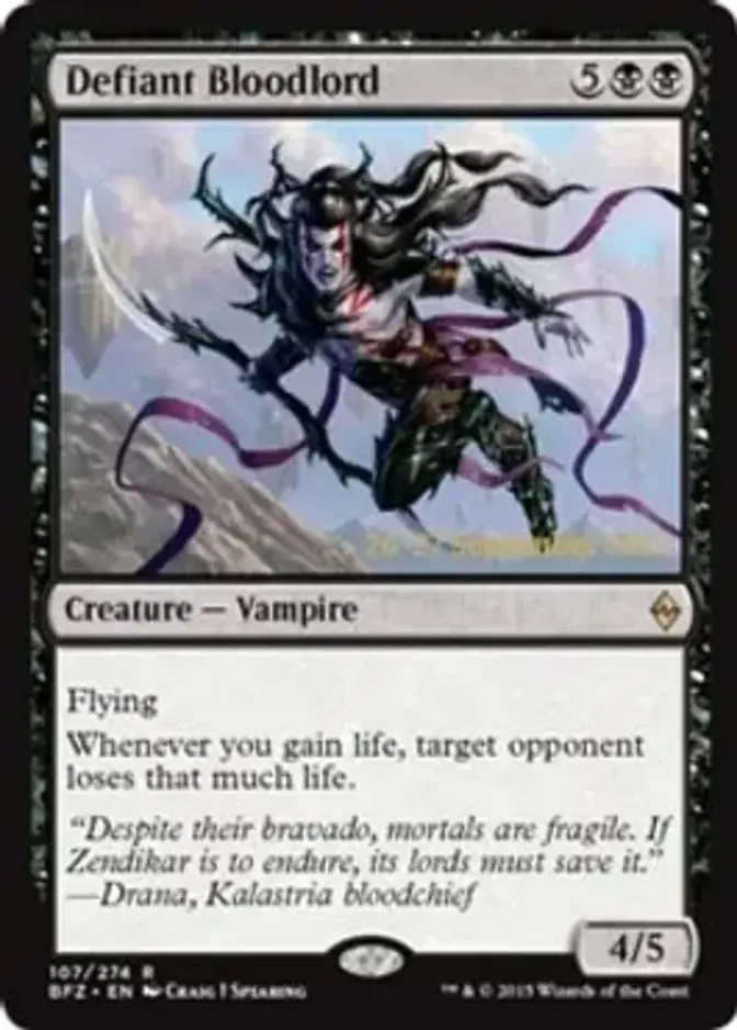 Defiant Bloodlord [PRM-PRE] (F)