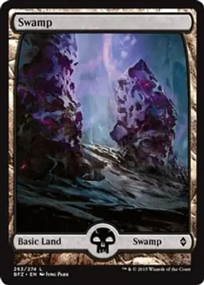 Swamp <263 - Full Art> [BFZ] (F)