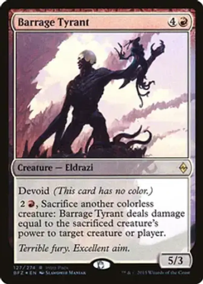 Barrage Tyrant [PRM-MSC] (F)