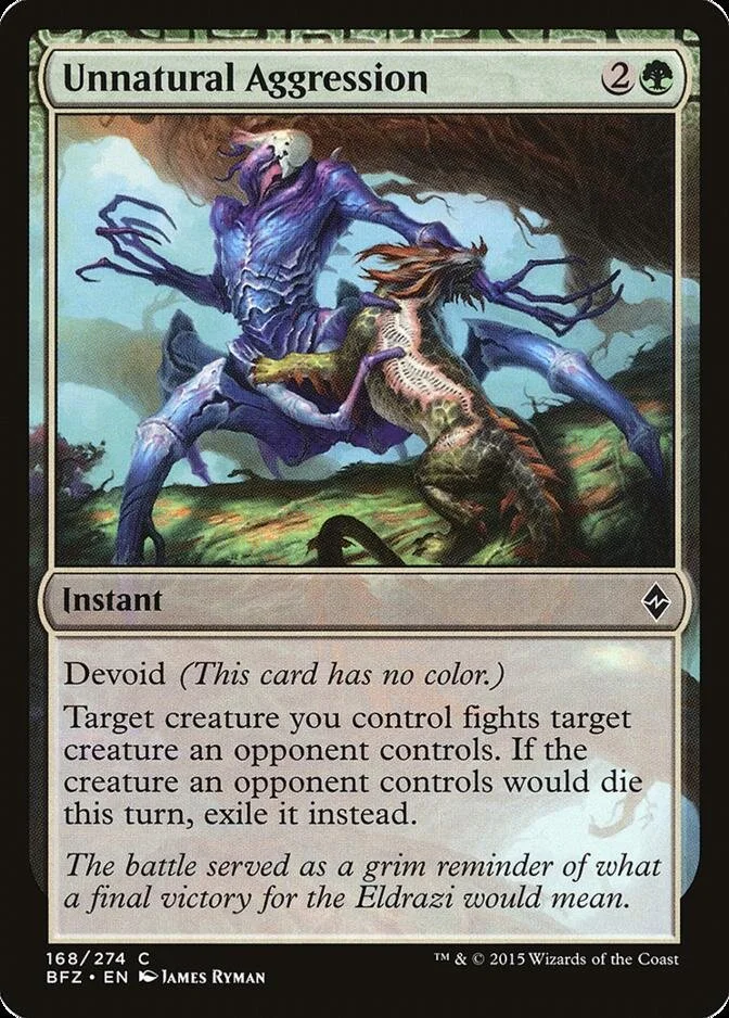 Unnatural Aggression [BFZ] (F)