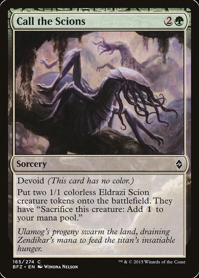 Call the Scions [BFZ] (F)
