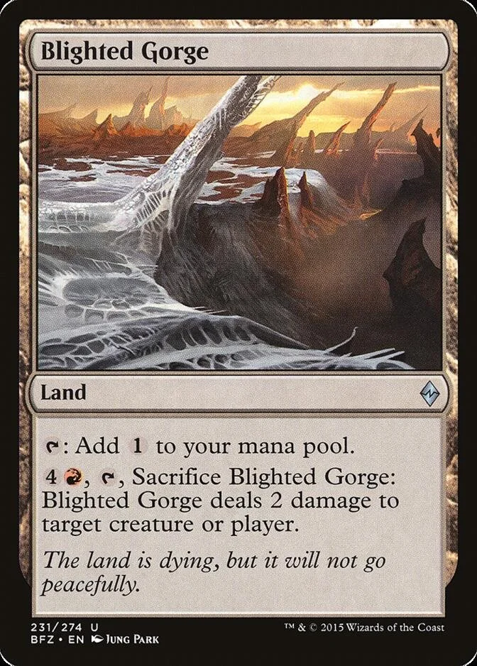 Blighted Gorge [BFZ] (F)