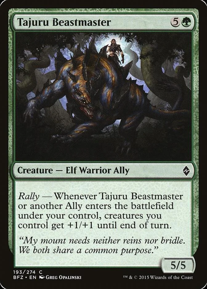 Tajuru Beastmaster [BFZ] (F)