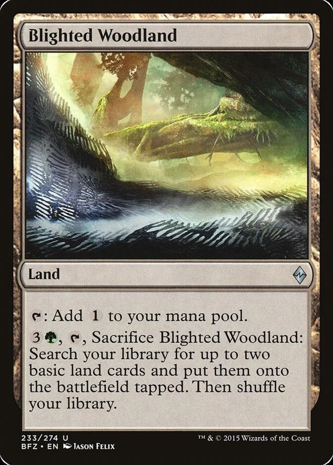 Blighted Woodland [BFZ] (F)