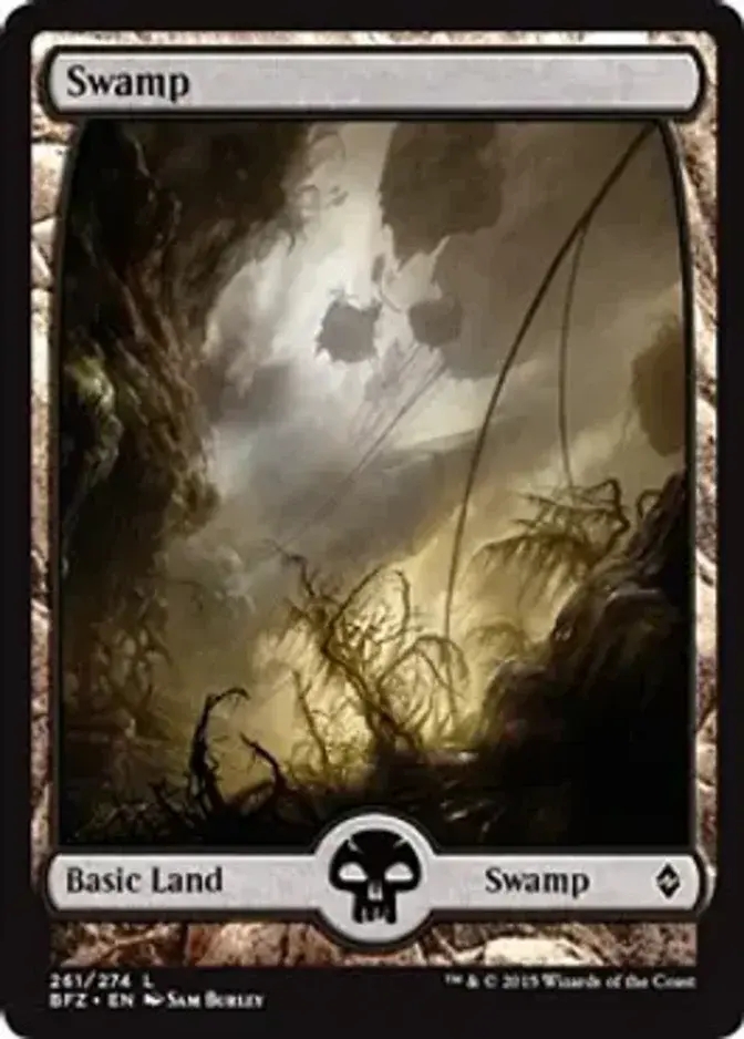 Swamp <261 - Full Art> [BFZ] (F)