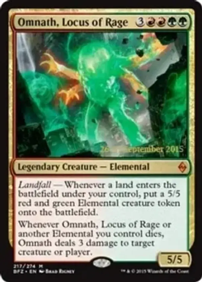 locus cards mtg Swarm of | Mystery Booster - Test (No Symbol) You dont lose unspent green mana as steps and phases end Omnath, Locus of Creation (Store
