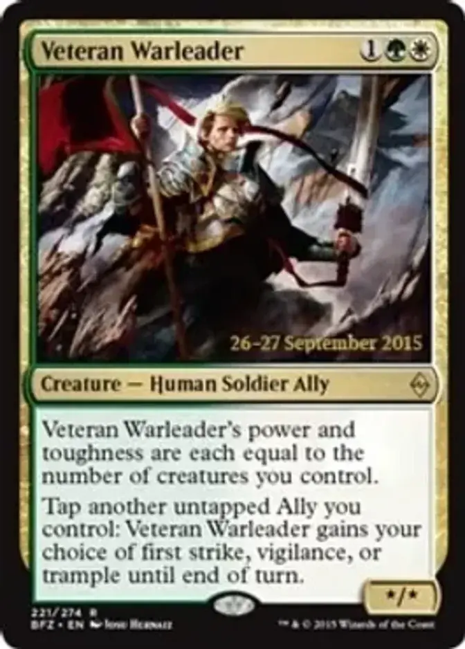 Veteran Warleader [PRM-PRE] (F)