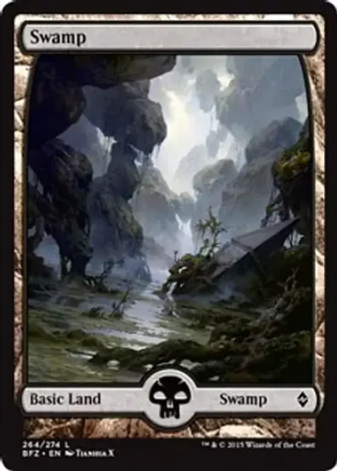 Swamp <264 - Full Art> [BFZ] (F)