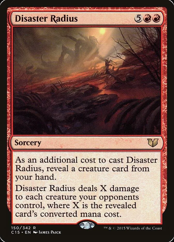 Disaster Radius [C15]