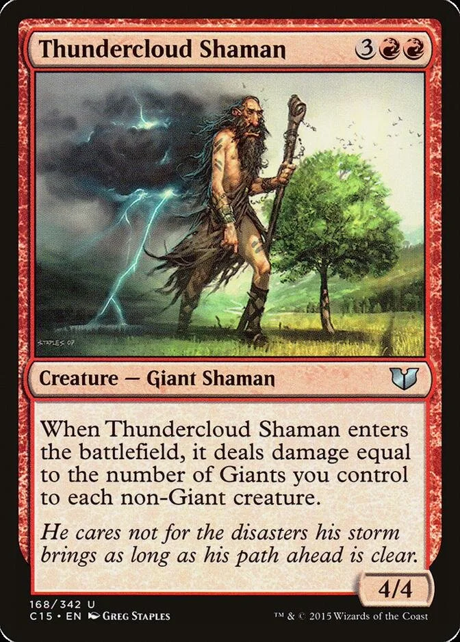 Thundercloud Shaman [C15]