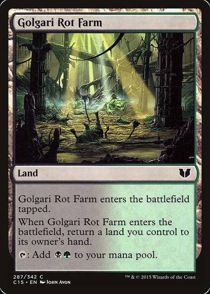 Golgari Rot Farm [C15]