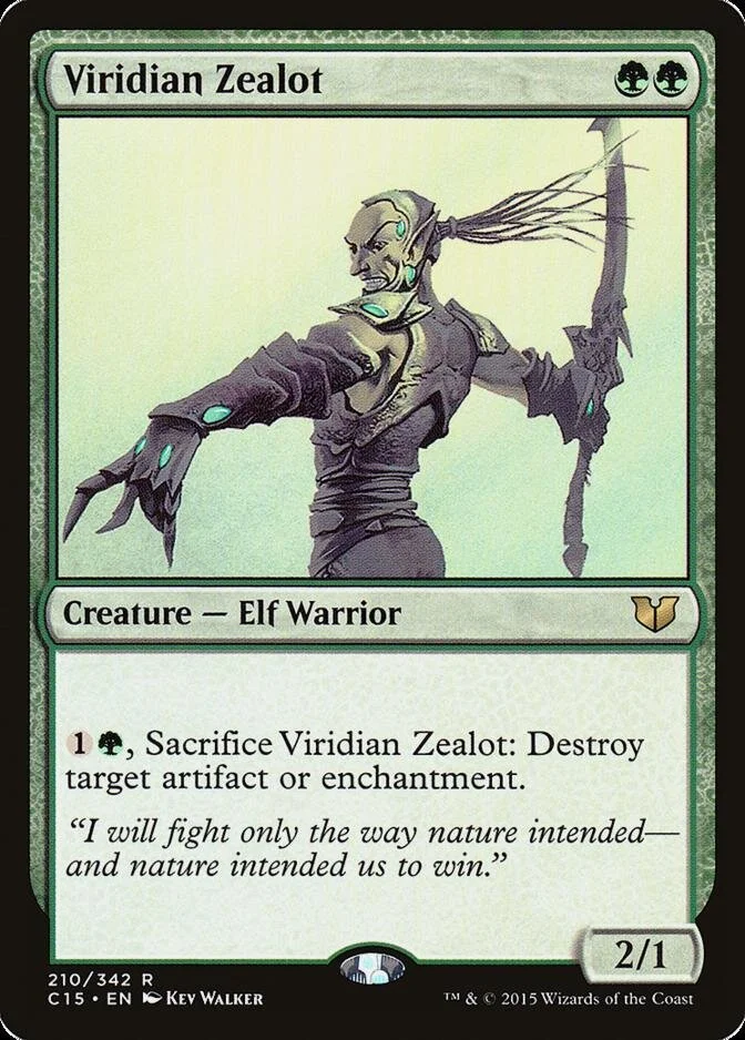 Viridian Zealot [C15]