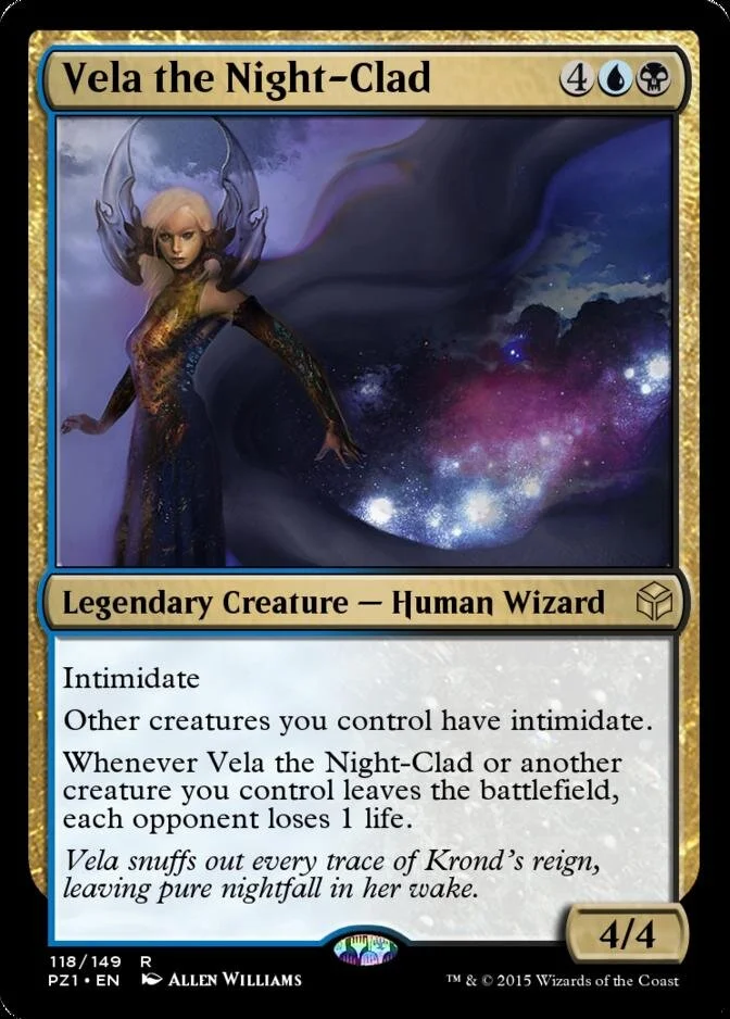 Vela the Night-Clad [PZ1]