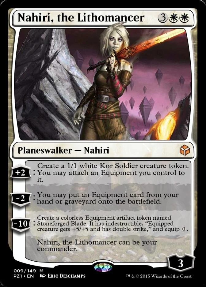 Nahiri, the Lithomancer [PZ1]