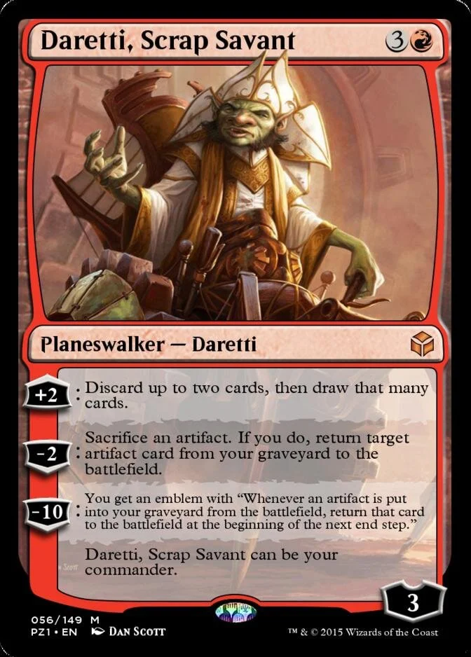 Daretti, Scrap Savant [PZ1]